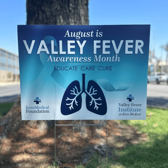 Valley Fever Yard Sign